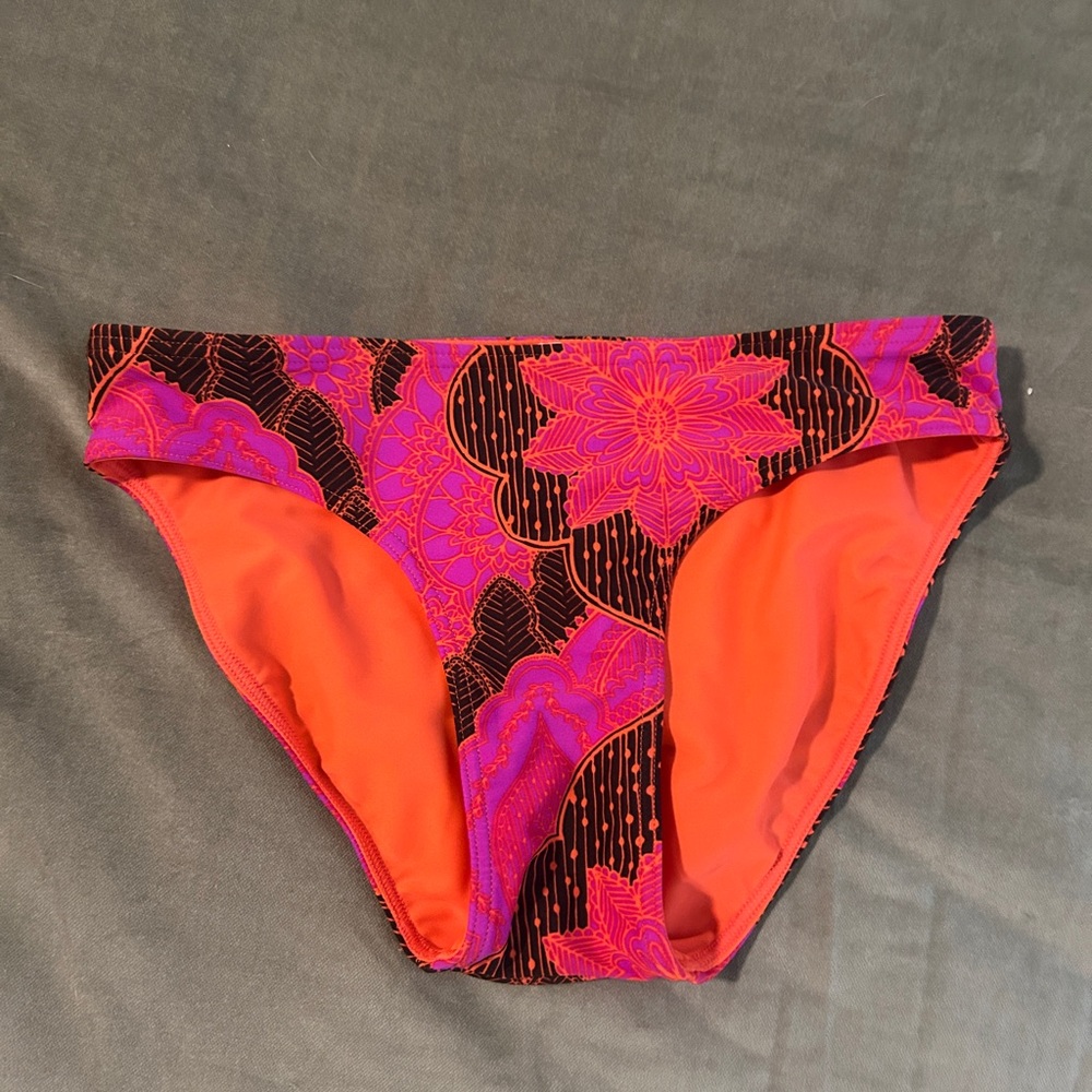 Prana Pink and Black Bikini XS